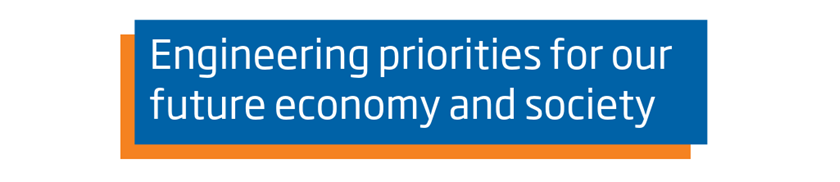 Engineering priorities for our future economy and society