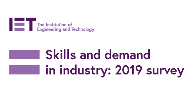 IET releases 2019 Skills and Demand in Industry Survey