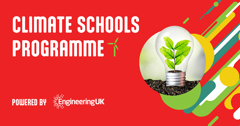 Climate school programme powered by EngineeringUK