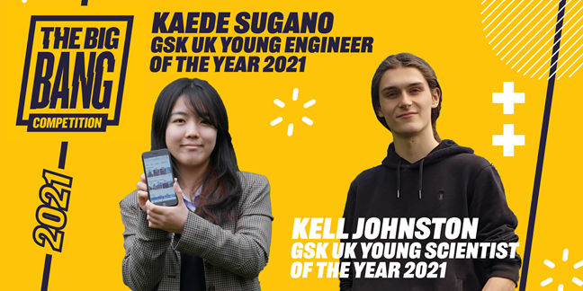 Big Bang announces GSK UK Young Engineer and Scientist of the Year