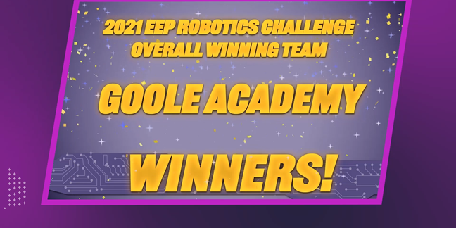 Winners for first virtual national Robotics Challenge competition announced