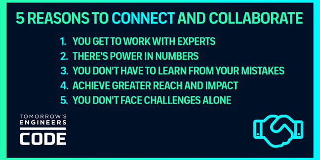 5 reasons to connect and collaborate