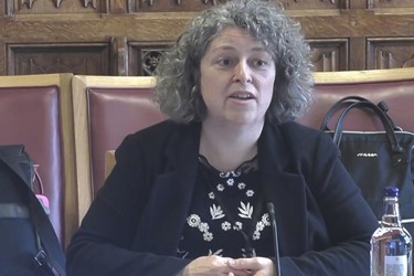 DR Hilary Leevers CE of EngineeringUK at The House Of Lords