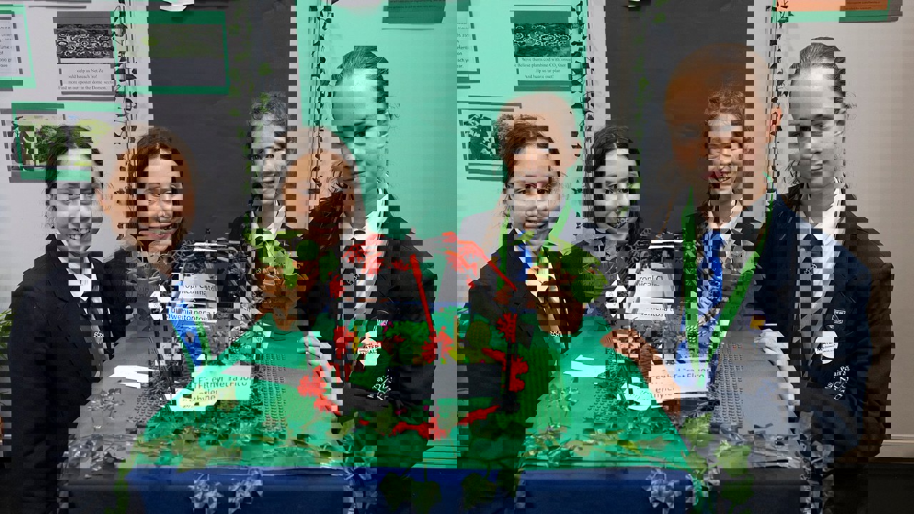 Big Bang Competition competitors showing their competition entry