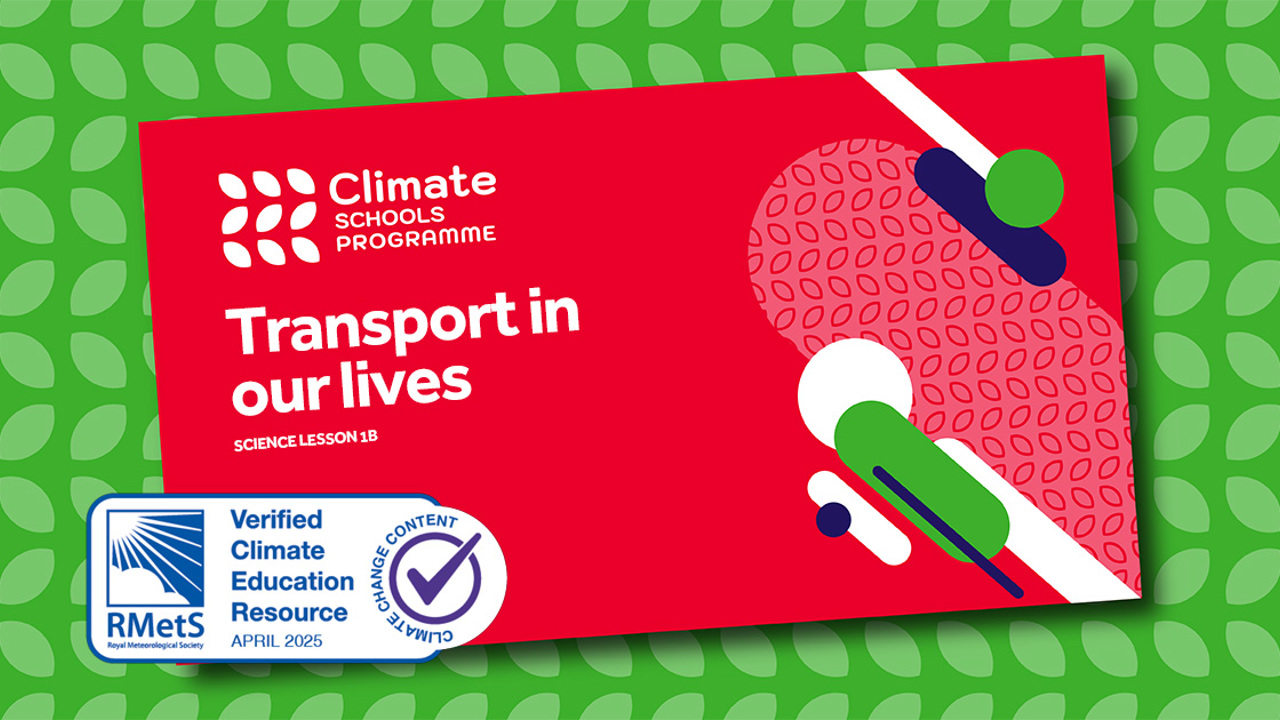 Climates Schools Programme lesson Verfied by RMetS
