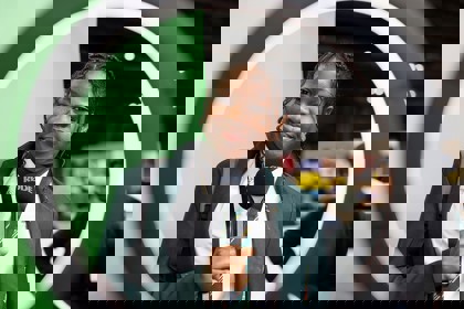 A young person interacts with exhibits and stands and activities at The Big Bang Fair